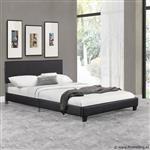 Online Veiling: Kunstleren bed Barcelona 160 x 200