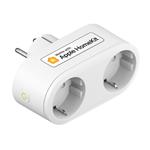 Meross Smart WiFi Smart Plug - Dubbele Stekker - Slimme Stekker - HomeKit - 1 Stuk