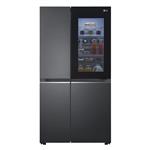 LG GSQV90MCAE Amerikaanse koelkast (E, 1790 mm hoog, matzwart)