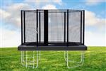 Akrobat Orbit Trampoline 305x183cm Antraciet