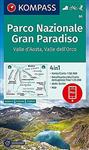 Wandelkaart 86 Gran Paradiso, Valle d' Aosta, Valle dell'Orco Kompass