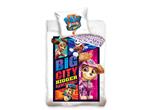 Paw Patrol Dekbedovertrek - 140x200 cm - Katoen - Big City - Roze