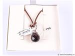 Online Veiling: Ti Sento Touwketting met zilveren hanger