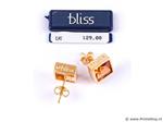Online Veiling: Bliss Zilveren oorbellen met diamantjes
