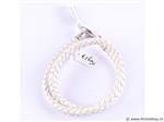 Online Veiling: Ti Sento Gevlochten armband  met zilveren...