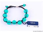 Online Veiling: Bliss Armband met zilveren sluiting en di...