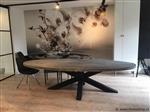 Online Veiling: Ovale eettafel met matrix onderstel - 200...