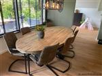 Online Veiling: Ovale eettafel met matrix onderstel - 200...