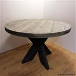 Online Veiling: Ronde eettafel met matrix onderstel - ? 1...
