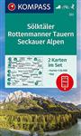 Wandelkaart 223 Solltaler Rottenmanner Tauern Seckauer Alpen Kompass