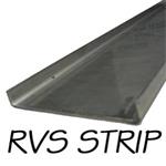 RVS afwerk profiel voor glasblokken