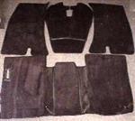 Mattenset PV544+Duett 1958+ grijs rubber (6dln) evt ook 444 Volvo onderdeel 659476