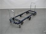 Transportwagen staal 187 cm.
