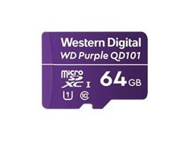 Western Digital 64 GB Purple microSDXC-kaart (WDD064G1P0C)