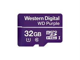 Western Digital 32 GB Purple microSDXC-kaart (WDD032G1P0C)