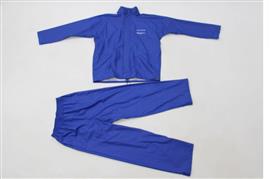 Ron Thompson pro flexi soft rain suit 2 delig blauw | regenpak XXS