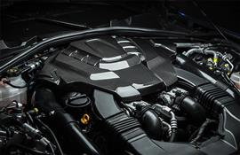 Alfa Romeo Stelvio QV Carbon Fiber Motor cover
