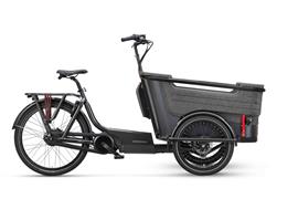 Batavus Fier 3 elektrische bakfiets Zwart - Enviolo