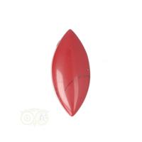 Rode Jaspis ovaal hanger Nr 14 - 11 gram