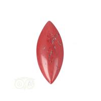 Rode Jaspis ovaal hanger Nr 12 - 11 gram
