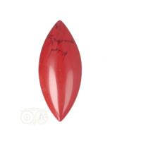 Rode Jaspis ovaal hanger Nr 8 - 11 gram