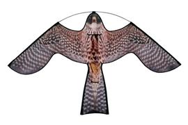 Reserve vlieger Hawk Kite met roofvogelprint