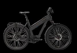 Qwic Atlas Vario elektrische fiets Jet Black - NuVinci