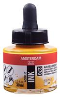 Amsterdam Acrylic Ink Fles 30 ml Azogeel Donker 270