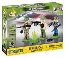 COBI WW2  2048- Soldaten D-Day 1944