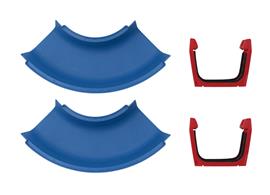 AquaPlay Bocht baanstuk, set van 2