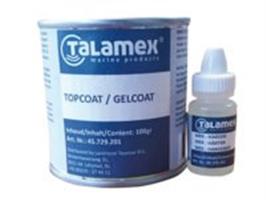 Topcoat / Gelcoat 100gr Transparant