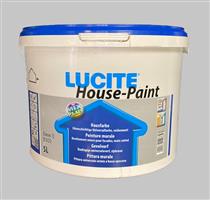 Lucite Housepaint Zwart 1021T - 5 Liter