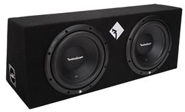 R1-2X10  2 x 25 cm (10”) Sealed Subwoofer System Rockford Fosgate