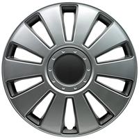4-Delige Wieldoppenset Pennsylvania 15-inch zilver/charcoal grijs