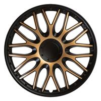 4-Delige J-Tec Wieldoppenset Orden 14-inch zwart/goud