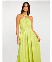 Maxi loose dress green acid 231-Rilila