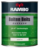 Rambo Buitenbeits Dekkend Zijdeglans - Boerenwit 1109 - 0,75 liter
