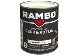 Rambo Pantserlak Deur en Kozijn Dekkend Hoogglans - Nachtblauw 1121 - 0,75 liter