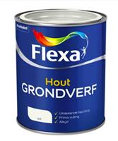 Flexa Hout Grondverf - Grijs - 0,25 liter