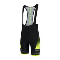 Hero korte fietsbroek Zwart/grijs/fluor