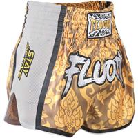 Fluory Muay Thai Kickboxing Shorts Geel MTSF64
