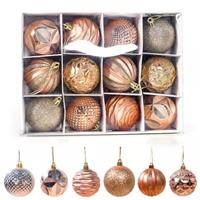 Kerstballen 12 stuks 6 cm Goud