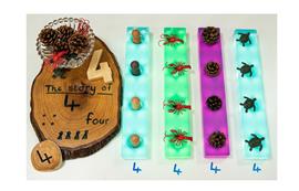 Lichtgevende  stapel- en bouwblokken (9)