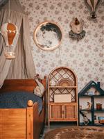 Houten decolamp Moon Moon 40cm