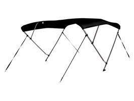 Bimini Top DELUXE 3 Arms Zwart