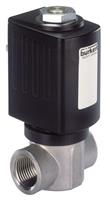 Magneetventiel G1/4 NC RVS FKM 0-25bar/363psi 24VAC/DC Zuurstof Vet/Olievrij ATEX 6027 20017622