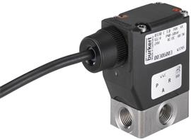 Magneetventiel 3/2-weg G1/4 omleiden RVS EPDM 0-5 bar/73 psi 230VAC/DC ATEX 0330 20016127