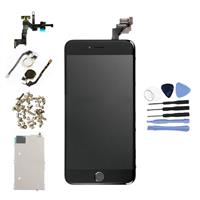 iPhone 6 Plus Voorgemonteerd Scherm (Touchscreen + LCD + Onderdelen) AAA+ Kwaliteit - Zwart + Gereed