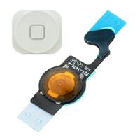 Voor Apple iPhone 5 - A+ Home Button Assembly met Flex Cable Wit