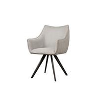 Eetkamerstoel Riviera - Licht grijs